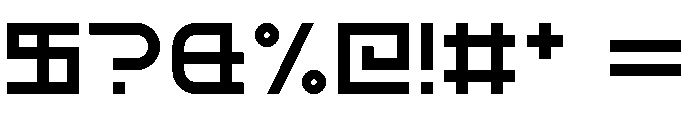 Incheon Nights Regular Font OTHER CHARS