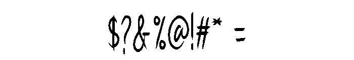 Increase Font OTHER CHARS