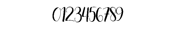 Indah Script Font OTHER CHARS