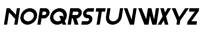 Independent Designer Italic Font UPPERCASE