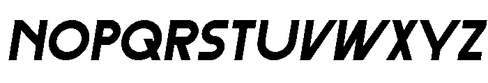 Independent Designer Italic Font LOWERCASE