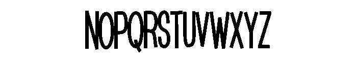 Independent2 Font UPPERCASE