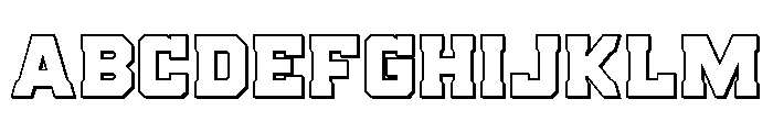 Indian Steeds 3D FONT