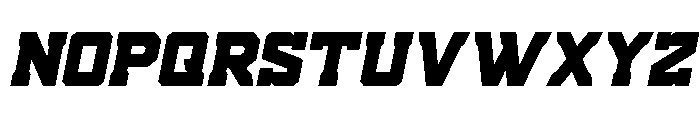 Indian Steeds Compact Italic Font LOWERCASE