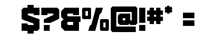 Indian Steeds Compact Font OTHER CHARS