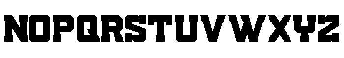 Indian Steeds Compact Font UPPERCASE