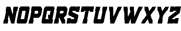 Indian Steeds Condensed Italic Font LOWERCASE