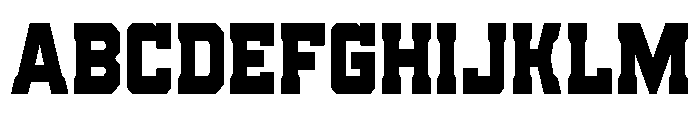 Indian Steeds Condensed Font UPPERCASE