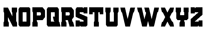 Indian Steeds Condensed Font UPPERCASE