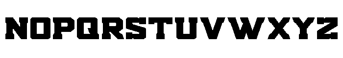 Indian Steeds Expanded Font LOWERCASE