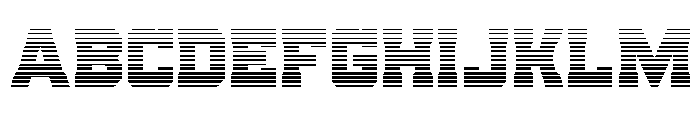 Indian Steeds Gradient Font UPPERCASE