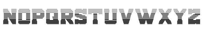 Indian Steeds Gradient Font LOWERCASE