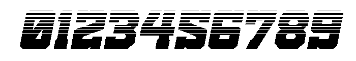 Indian Steeds Halftone Italic Font OTHER CHARS