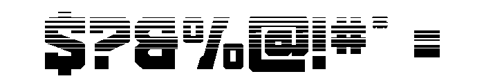 Indian Steeds Halftone Font OTHER CHARS