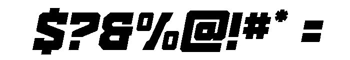 Indian Steeds Italic Font OTHER CHARS