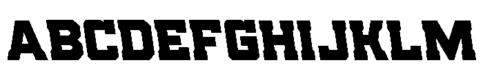 Indian Steeds Semi-Leftalic Font UPPERCASE