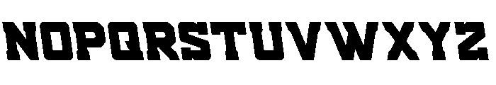 Indian Steeds Semi-Leftalic Font LOWERCASE