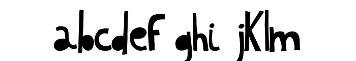 Indietronica-Light Font LOWERCASE