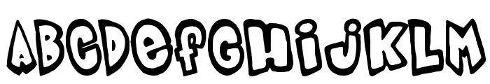 Indigo Joker Font LOWERCASE