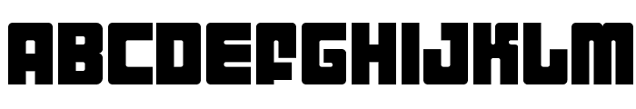 Industrial Decapitalist Font UPPERCASE