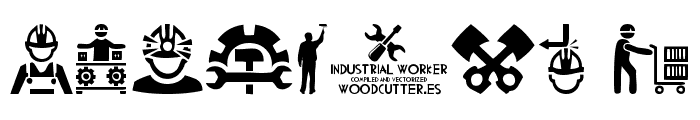 Industrial Worker Font OTHER CHARS