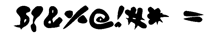 Inexperted Font OTHER CHARS