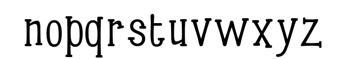 Infectious Halloween Regular Font LOWERCASE