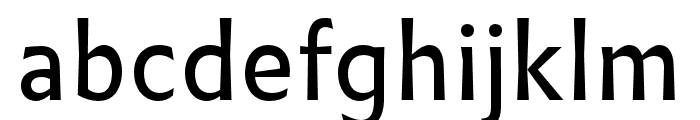 Infini Regular Font LOWERCASE