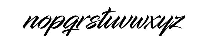 InfiniteStroke-Condensed Font LOWERCASE