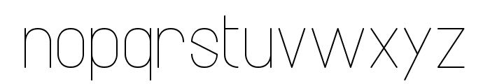 Infinity 1 Font LOWERCASE