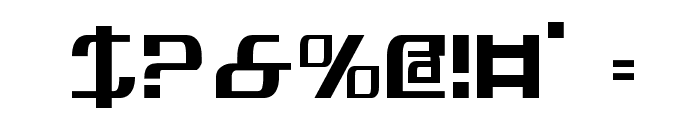 Infinity Formula Condensed Font OTHER CHARS