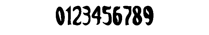Infinity Gothic Font OTHER CHARS