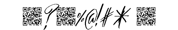 InfinityLights Font OTHER CHARS