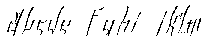InfinityLights Font UPPERCASE