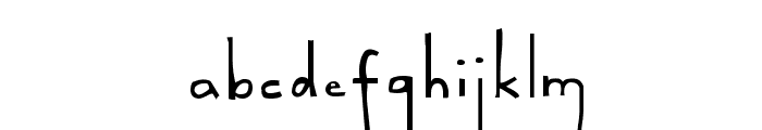 Infinity Font LOWERCASE
