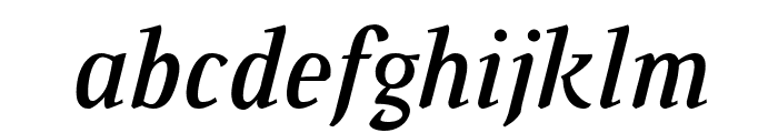 Ingleby Bold Italic Font LOWERCASE
