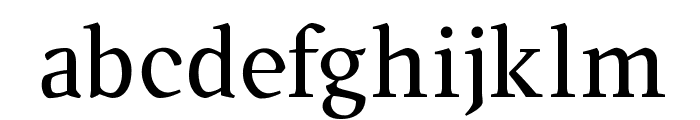 Ingleby Regular Font LOWERCASE