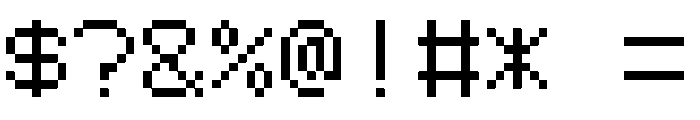 Ingsat TST_CRD Font OTHER CHARS
