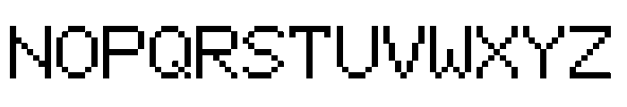 Ingsat TST_CRD Font UPPERCASE