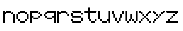 Ingsat TST_CRD Font LOWERCASE