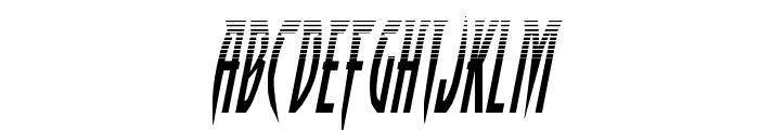 Inhumanity Halftone Italic Font LOWERCASE
