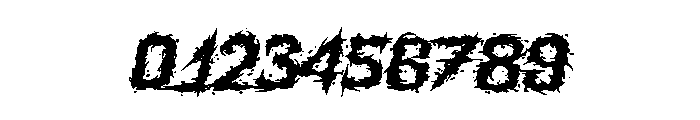 Ink Noise Font OTHER CHARS