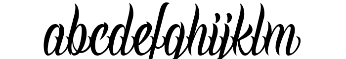 Inked Angels Personal Use Font LOWERCASE