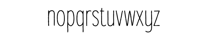 Inklio Free Demo Font LOWERCASE