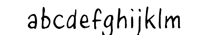 InkyDoo_Regular_TRIAL Font LOWERCASE