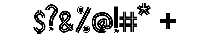 Innerline Font OTHER CHARS
