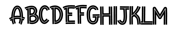 Innerline Font UPPERCASE