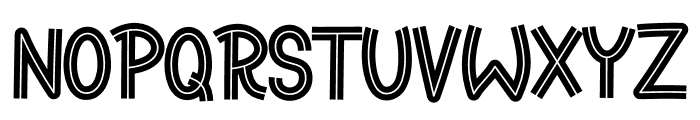 Innerline Font UPPERCASE