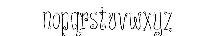 Innsmouth Plain Font LOWERCASE