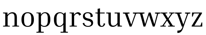Inria Serif Font LOWERCASE